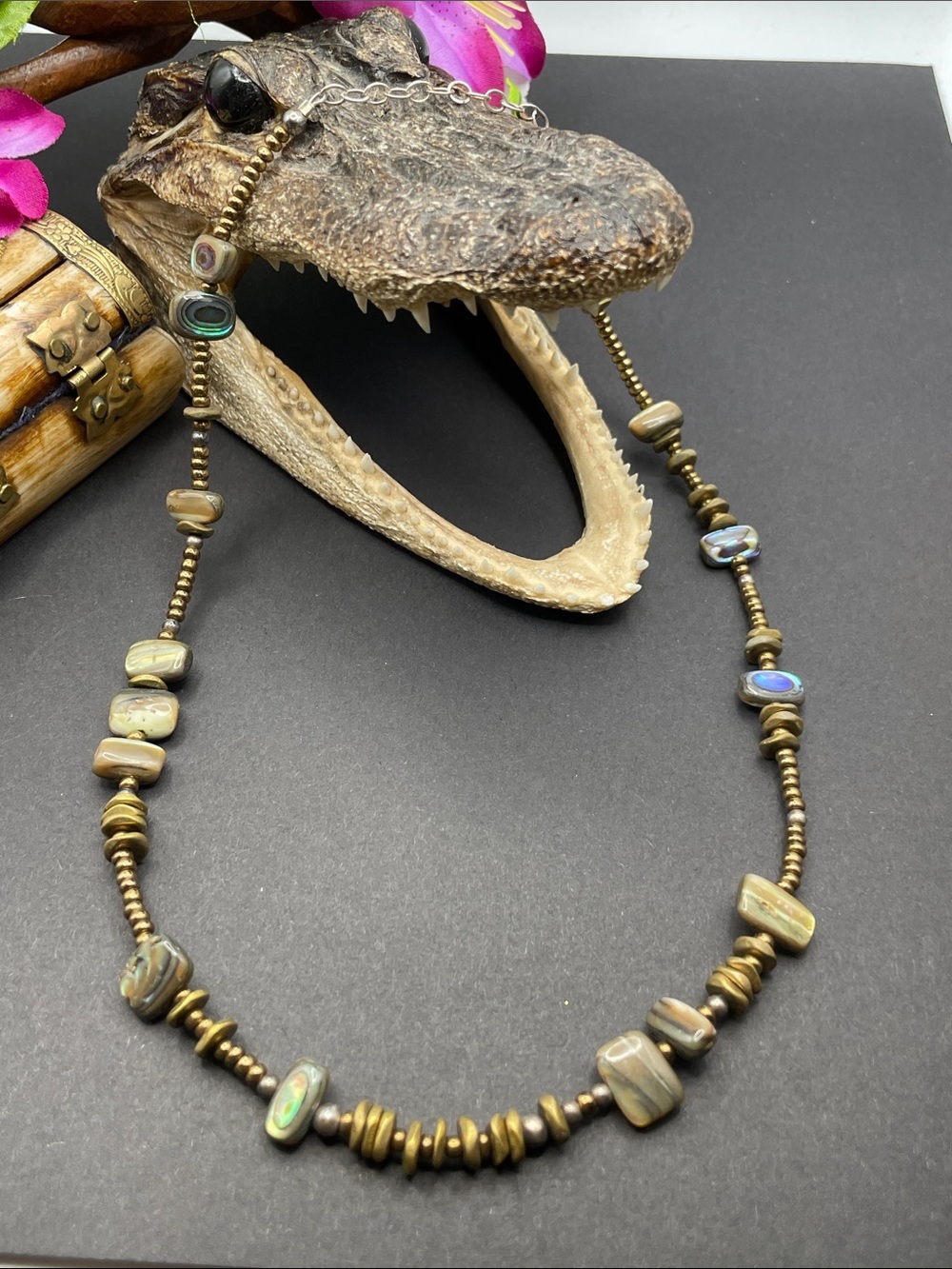 Silpada abalone 925 necklace A58